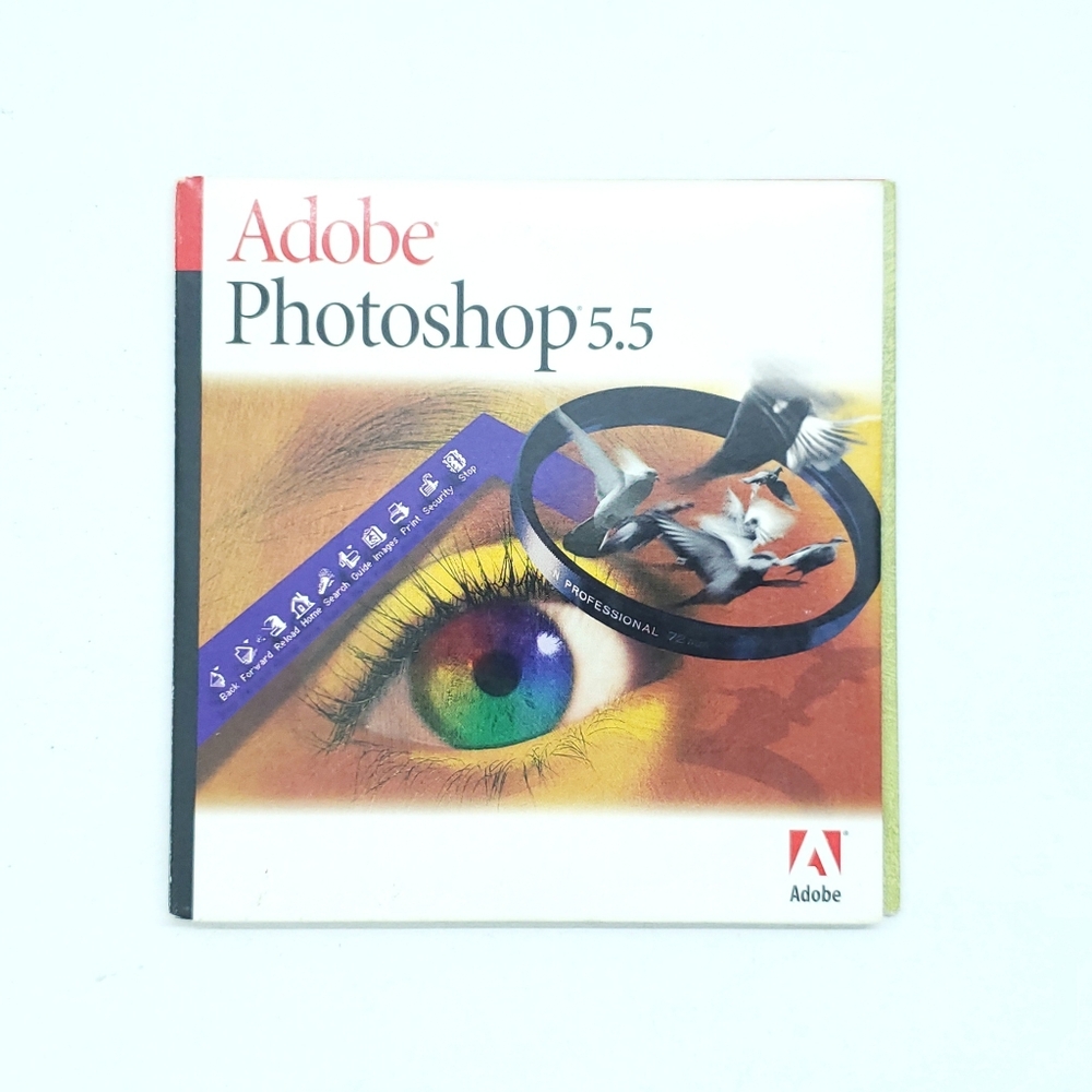 Adobe Photoshop 5.5 Windows Upgrade 2 Discs